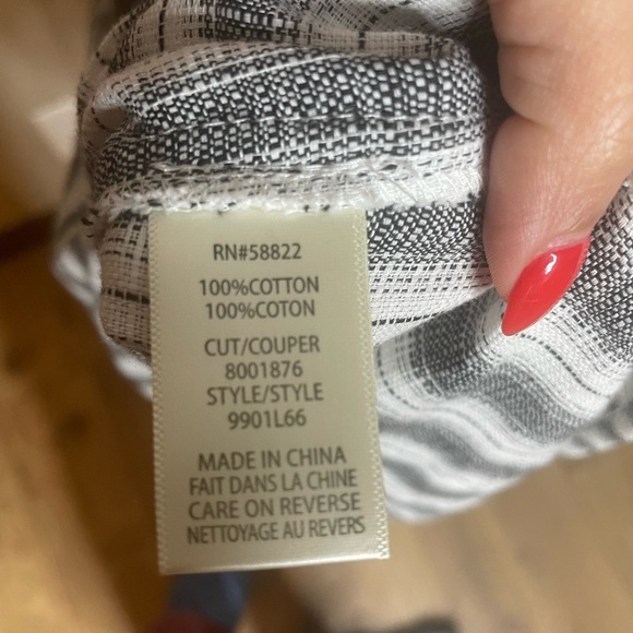 100% COTTON Max Studio Lightweight 
Front Dress size XS - Picture 9 of 15